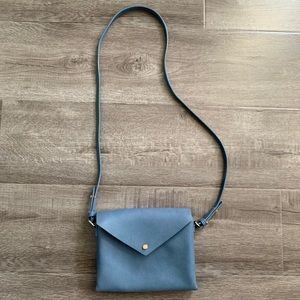 Anthropologie envelope cross body clutch bag